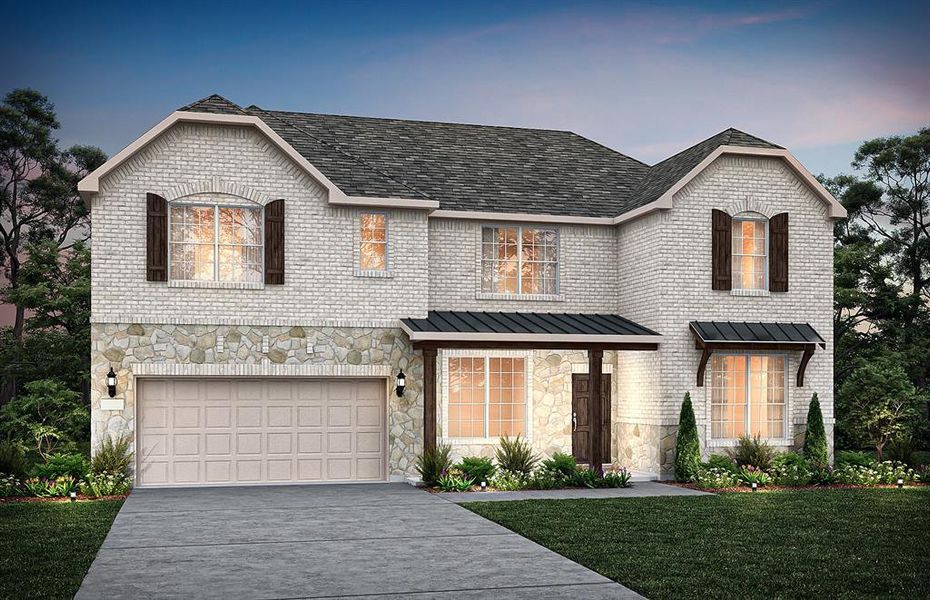 NEW CONSTUCTION: Beautiful two-story home available at Wellington in Fort Worth