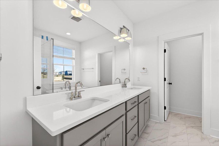 Furnished interior view inside a new home in , Summerville (Image 12).