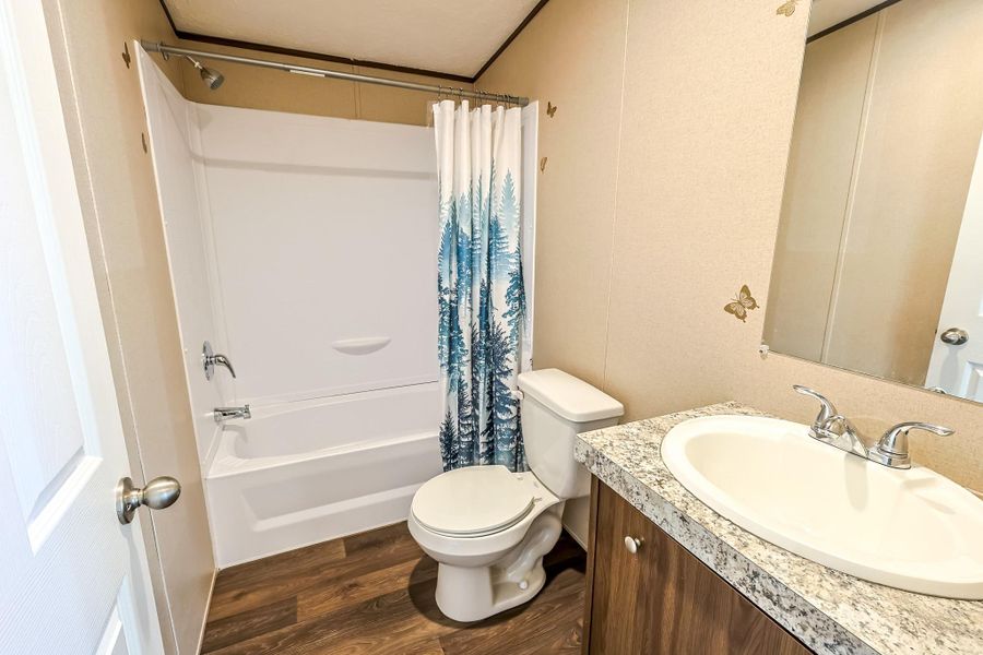 Furnished interior view inside a new home in , Trinity (Image 5).