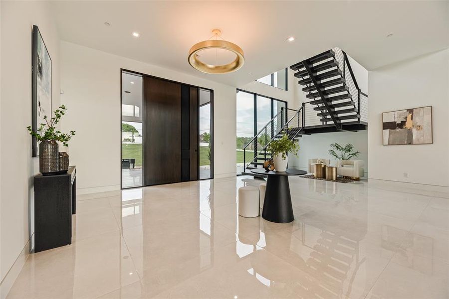 Furnished interior view inside a new home in , Southlake (Image 4).