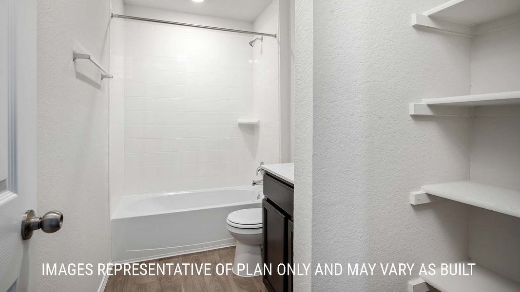 Furnished interior view inside a new home in The Villages at Schwertner Ranch, Jarrell (Image 7).