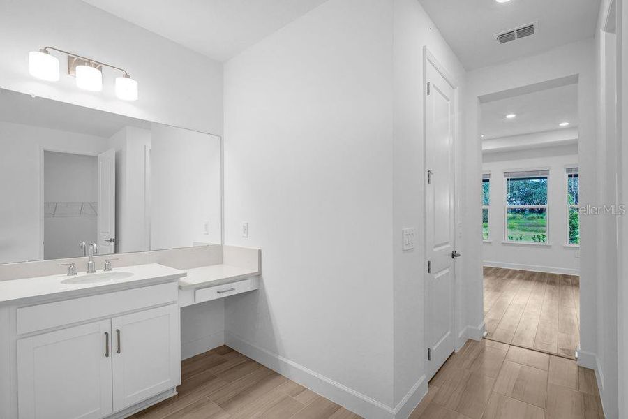 Furnished interior view inside a new home in Timber Ridge, Plant City (Image 7). Furnished interior view inside a new home in Timber Ridge, Plant City (Image 7).