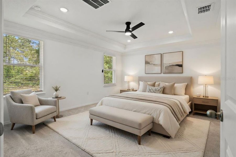 Furnished interior view inside a new home in , Weeki Wachee (Image 6).