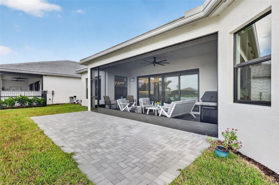 Exterior details and patio area of a home in , Port St. Lucie (Image 26). Exterior details and patio area of a home in , Port St. Lucie (Image 26).