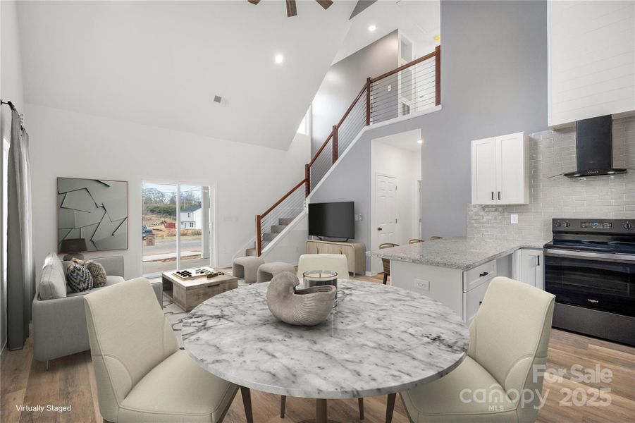 Furnished interior view inside a new home in , Shelby (Image 12).