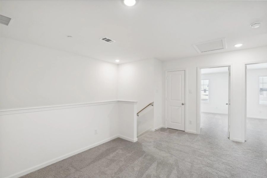 Representative unfurnished interior of a home built from the Orbit by Starlight Homes in Coyote Meadows, Anna (Image 17).