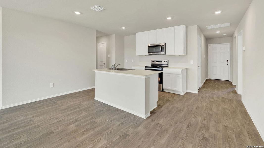 Furnished interior view inside a new home in Ladera, Luling (Image 12). Furnished interior view inside a new home in Ladera, Luling (Image 12).