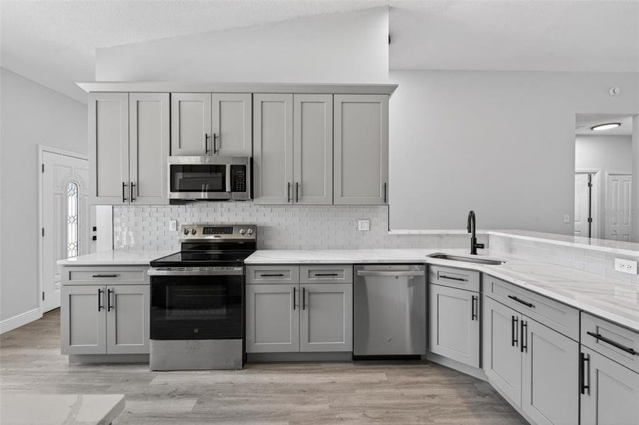 Furnished interior view inside a new home in , Ormond Beach (Image 8).