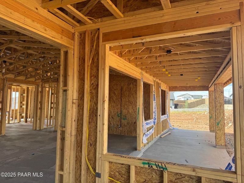 In-progress construction of a new home in Morningstar, Prescott Valley, AZ (Image 8).