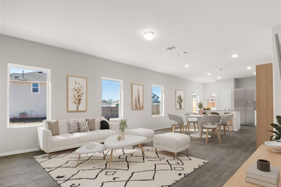 Furnished interior view inside a new home in Hymeadow, Maxwell (Image 8). Furnished interior view inside a new home in Hymeadow, Maxwell (Image 8).