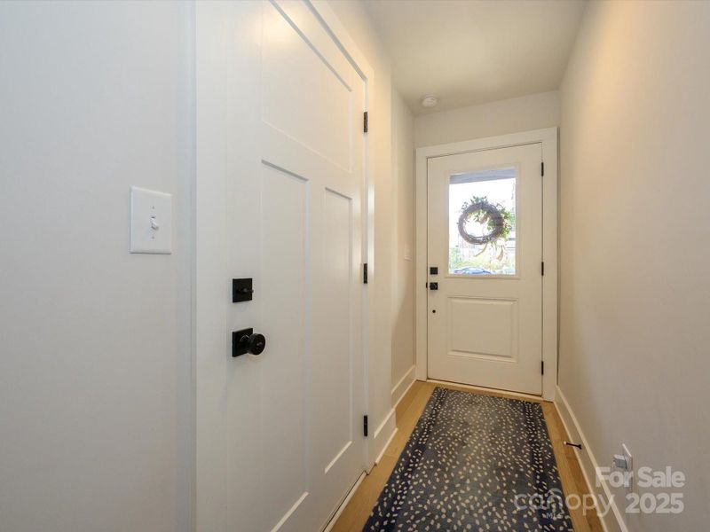 Hardwood floors throughout.  Beautiful craftsman style finishes.