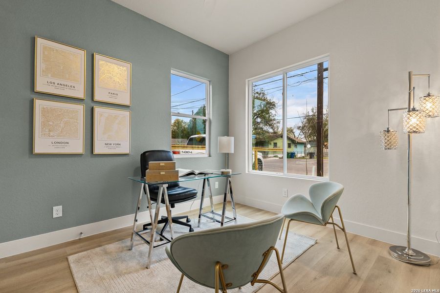 Furnished interior view inside a new home in , San Antonio (Image 16).