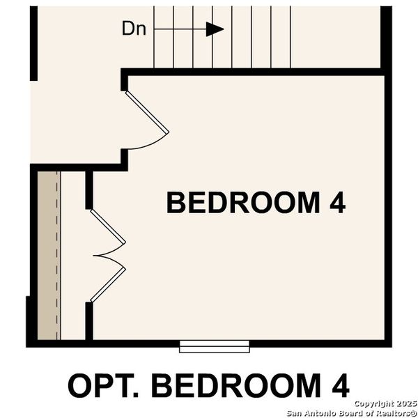 2D floor plan layout of this home in Hiddenbrooke, Seguin, TX (Image 3).