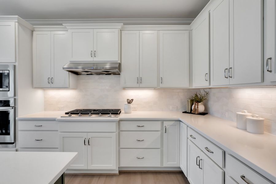 Representative furnished interior of a home built from the Pierre's Bay by Kent Homes in Oyster Harbour, Supply (Image 124).