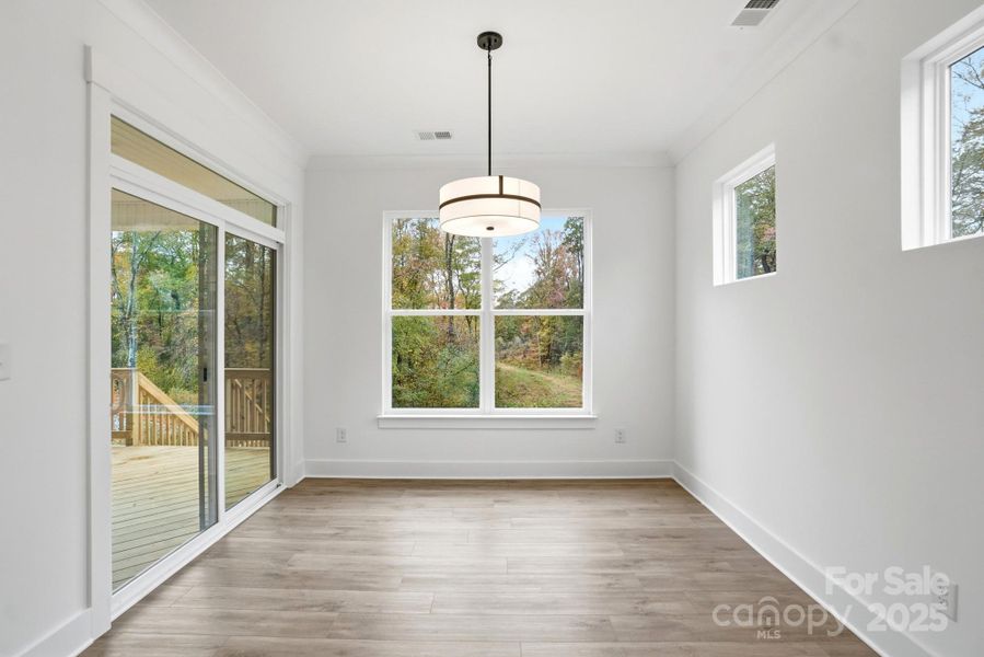 Spacious, unfurnished interior of a new home in Villas at Prestwick, Mooresville (Image 37).