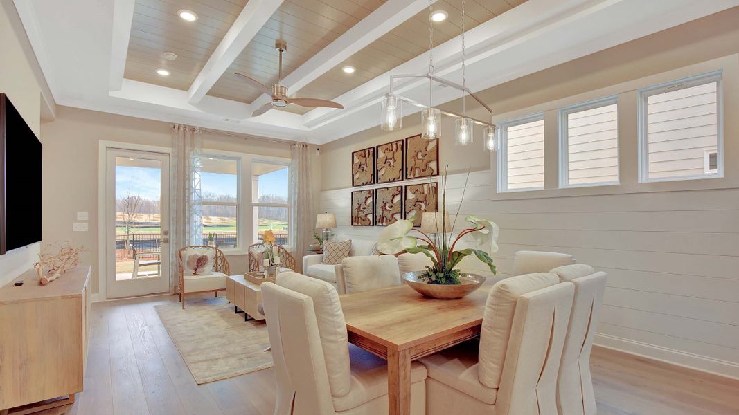 Dining Space and Great Room | Model images from sister community Dining Space and Great Room | Model images from sister community