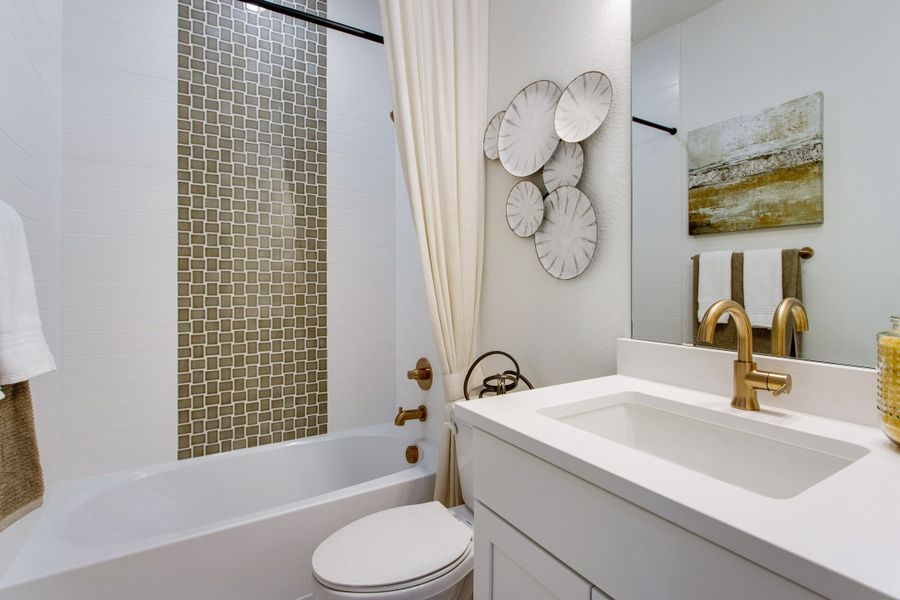 Furnished interior view inside a new home in Candelas Townhomes, Arvada (Image 22). Furnished interior view inside a new home in Candelas Townhomes, Arvada (Image 22).