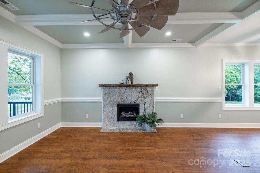 Furnished interior view inside a new home in , Sparta (Image 11).