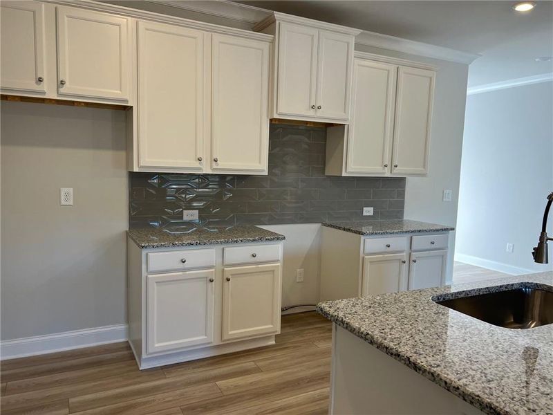 Furnished interior view inside a new home in Crofton Place Enclave, Snellville (Image 8).