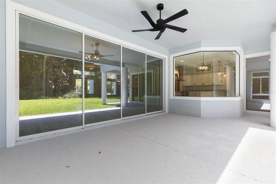 Exterior details and patio area of a home in , Flagler Beach (Image 36). Exterior details and patio area of a home in , Flagler Beach (Image 36).