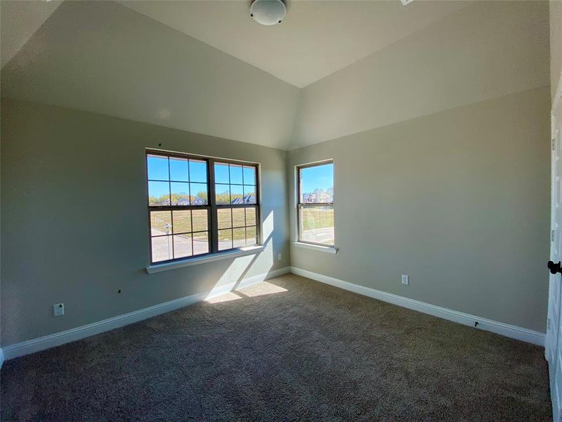 Bed 3 with vaulted ceilings