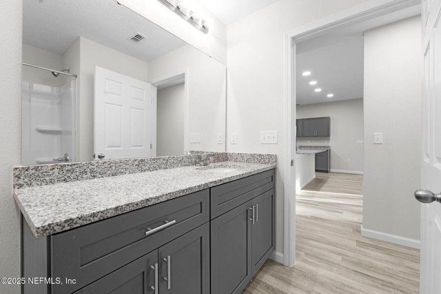 Furnished interior view inside a new home in , Jacksonville (Image 13).