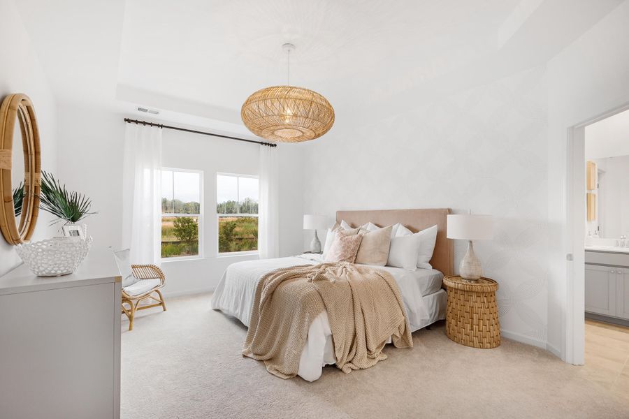 Furnished interior view inside a new home in Sweetgrass at Summers Corner: Coastal Collection, Summerville (Image 13).