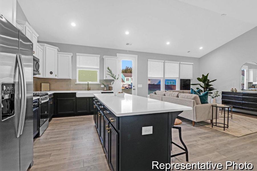 Furnished interior view inside a new home in , Ravenel (Image 23).