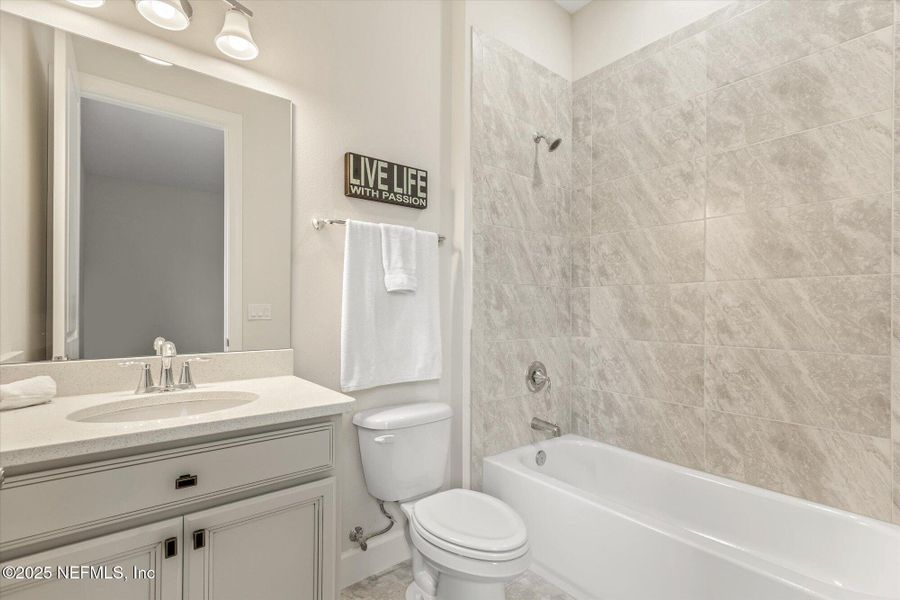 Furnished interior view inside a new home in , Palm Coast (Image 14). Furnished interior view inside a new home in , Palm Coast (Image 14).