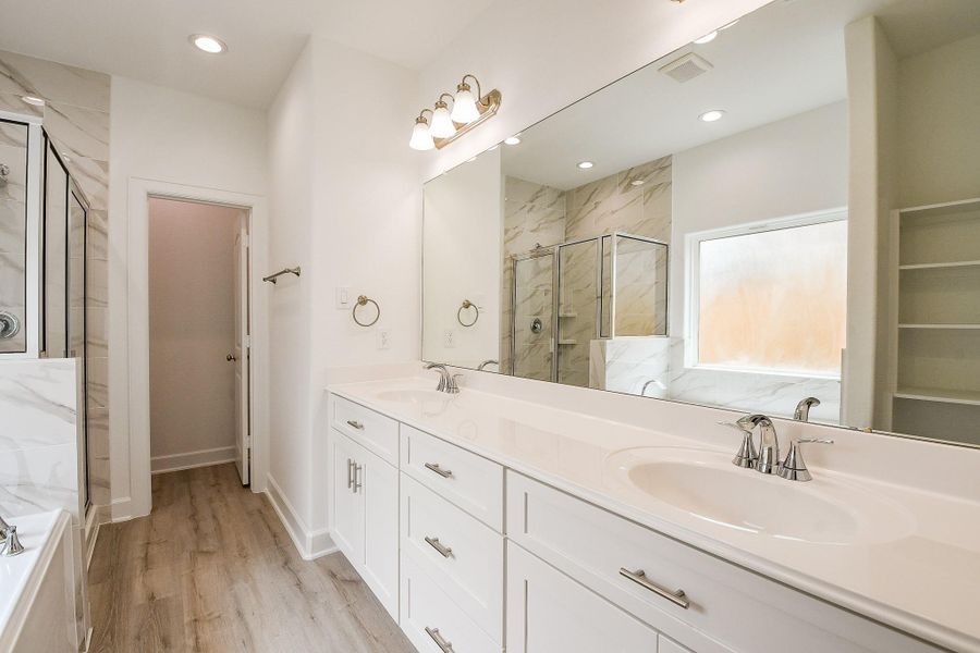 Furnished interior view inside a new home in , Houston (Image 16). Furnished interior view inside a new home in , Houston (Image 16).