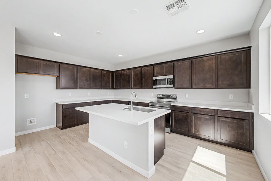 Furnished interior view inside a new home in Wildera, San Tan Valley (Image 5).