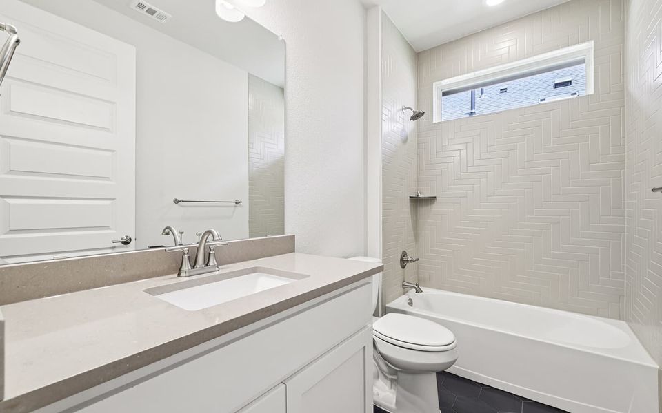 Furnished interior view inside a new home in Kissing Tree, San Marcos (Image 9). Furnished interior view inside a new home in Kissing Tree, San Marcos (Image 9).