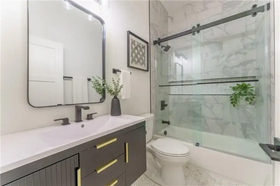 Furnished interior view inside a new home in , Sandy Springs (Image 13).