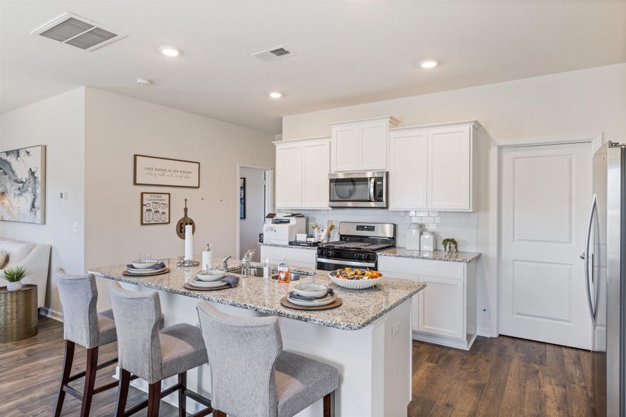 Representative furnished interior of a home built from the Robie by D.R. Horton in Johnson Farms, Greeneville (Image 5).