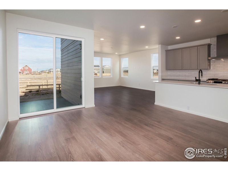 Photos of previously built home.