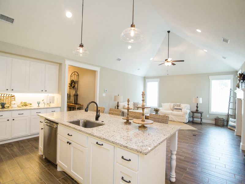 Representative furnished interior of a home built from the The Emily by Reece Homes in Harvest Meadows, Bryan (Image 8).