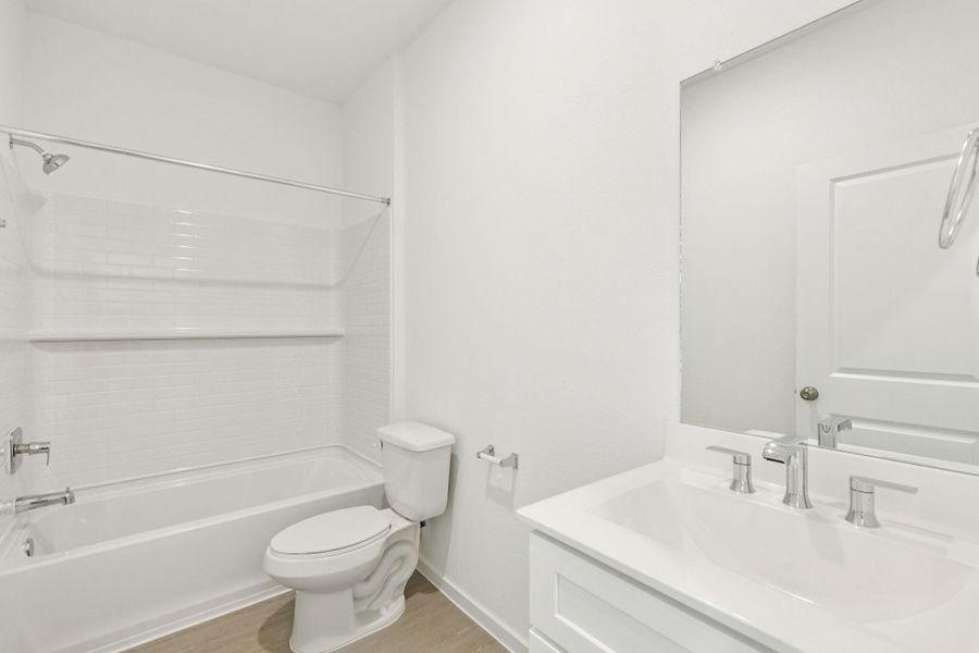 Furnished interior view inside a new home in Mavera, Conroe (Image 6).