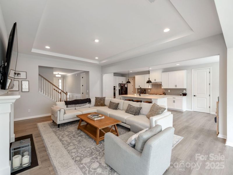 Furnished interior view inside a new home in , Mooresville (Image 30).