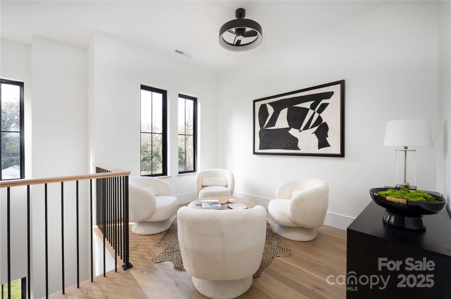 Furnished interior view inside a new home in , Charlotte (Image 14).