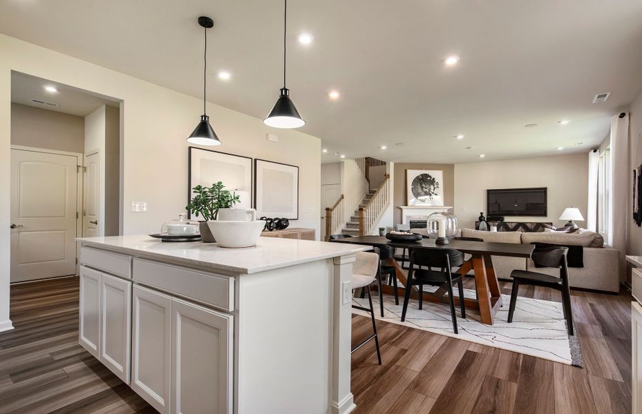Furnished interior view inside a new home in Kinsdale, Lancaster (Image 9).