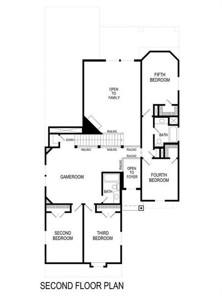 Second Floor Plan Second Floor Plan