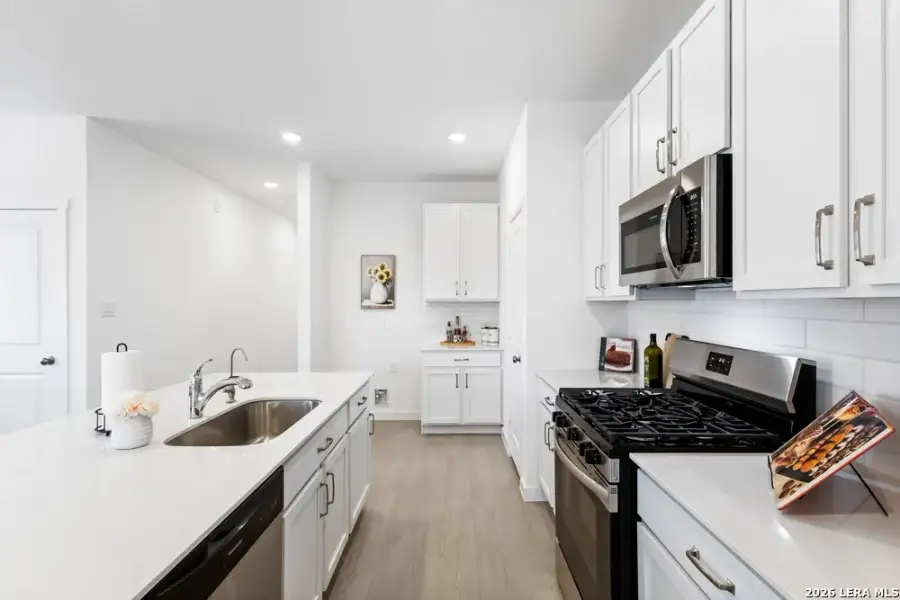 Furnished interior view inside a new home in Hightop Ridge, Converse (Image 13).