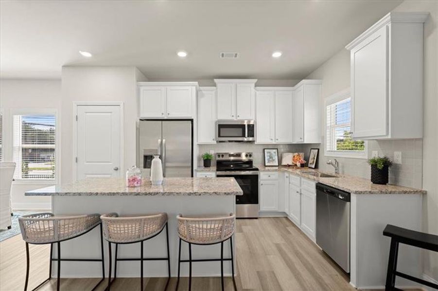 Furnished interior view inside a new home in , Dacula (Image 17). Furnished interior view inside a new home in , Dacula (Image 17).