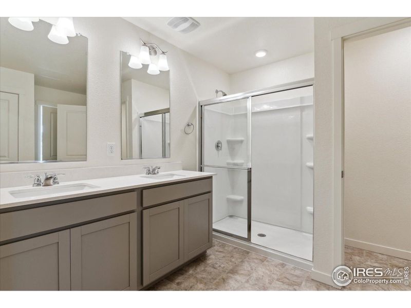 Furnished interior view inside a new home in Silver Peaks, Lochbuie (Image 5).