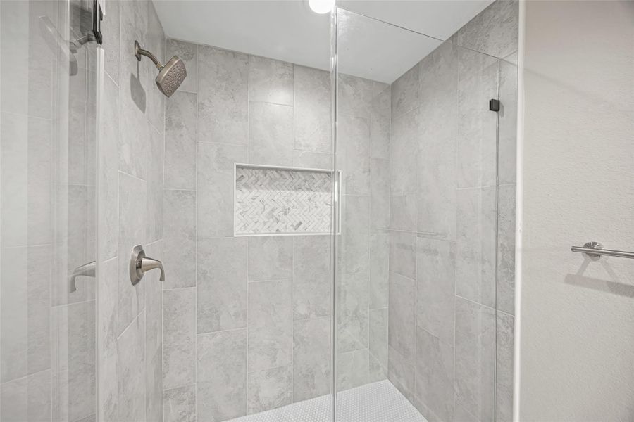 Close-up of interior finishes inside a home in , Houston (Image 14).