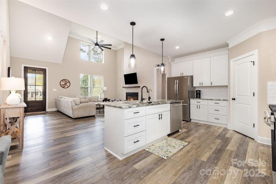 Furnished interior view inside a new home in , Monroe (Image 13). Furnished interior view inside a new home in , Monroe (Image 13).