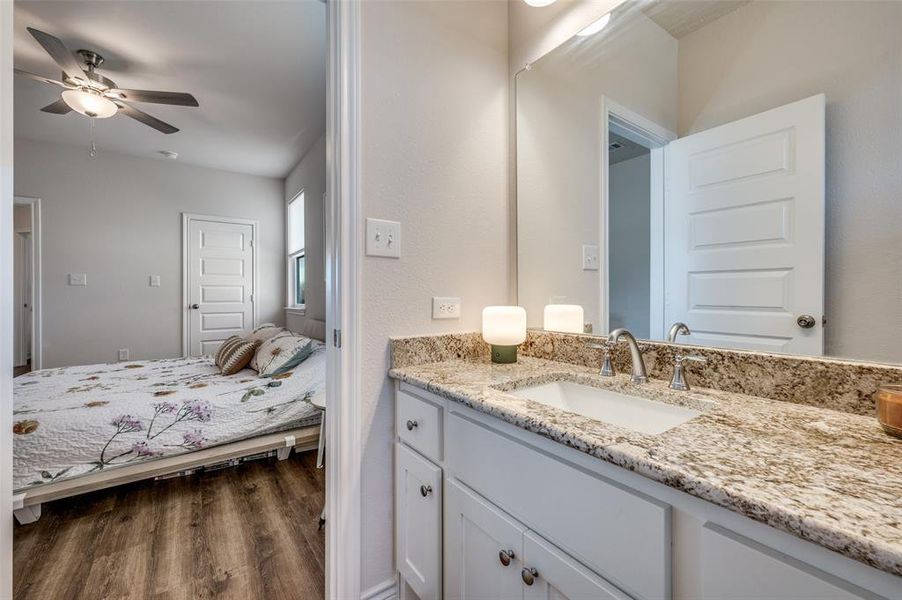 Furnished interior view inside a new home in , Gunter (Image 22).