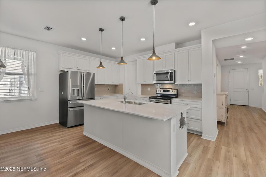 Furnished interior view inside a new home in Bradley Pond, Jacksonville (Image 17).