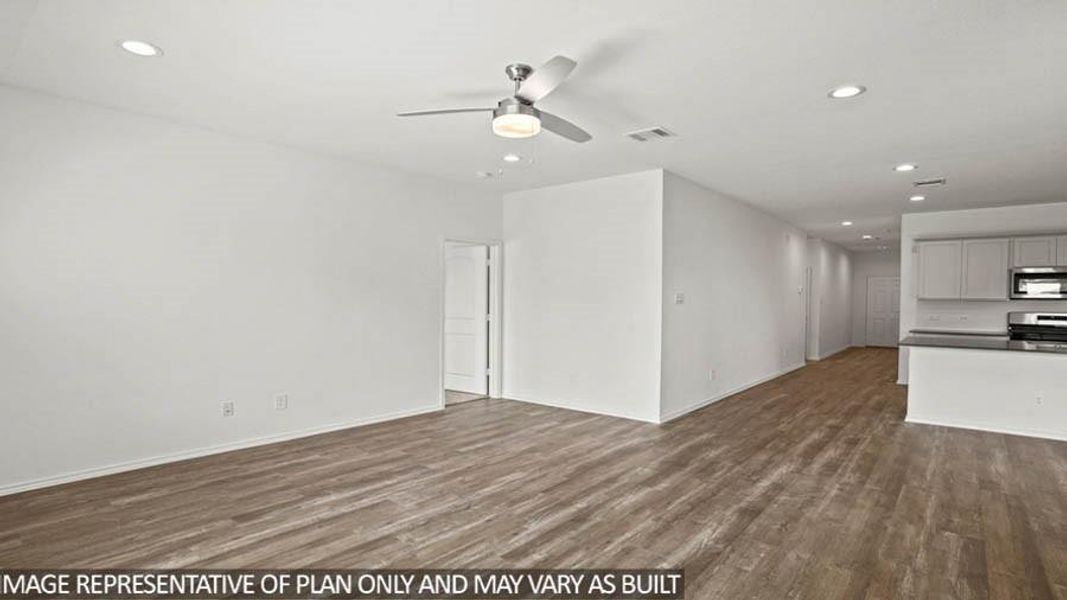 Spacious, unfurnished interior of a new home in Grand Pines, Magnolia (Image 8).