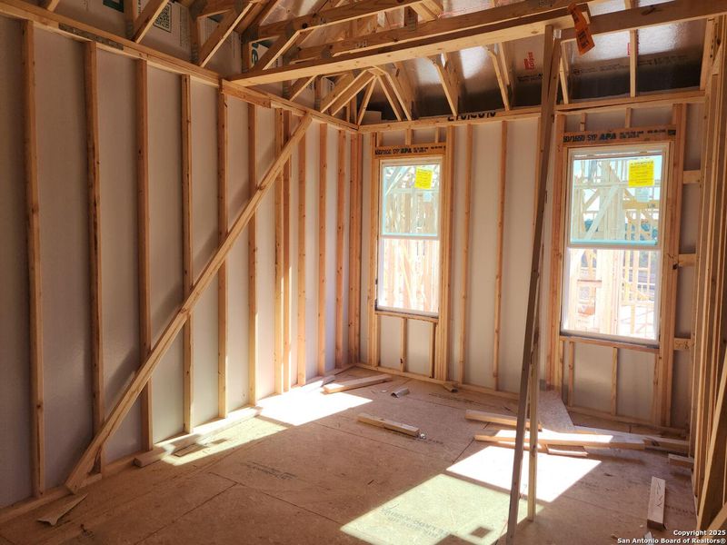 In-progress construction of a new home in Arcadia Ridge, San Antonio, TX (Image 16). In-progress construction of a new home in Arcadia Ridge, San Antonio, TX (Image 16).